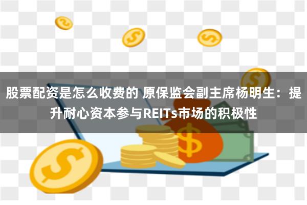 股票配资是怎么收费的 原保监会副主席杨明生：提升耐心资本参与REITs市场的积极性